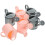 6 Pièces Mini À Pots D'Arrosage Déco Mini Maison 7