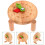 1 Pezzo Educativo In Legno Con Per Bambini 9