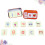 Ensemble 56 Pièces Puzzle Éducatif Lettres Reconnaissance Rouge 8