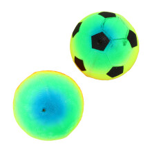 2 Pcs Colorful Inflatable Soccer Ball Toys For Kids Outdoor Play