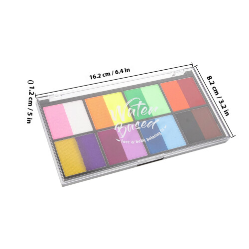 One Set Water-Soluble Face And Body Paint Kit 1