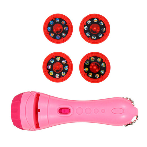 1 Pc Kids Flashlight Projector Lamp For Education And 1