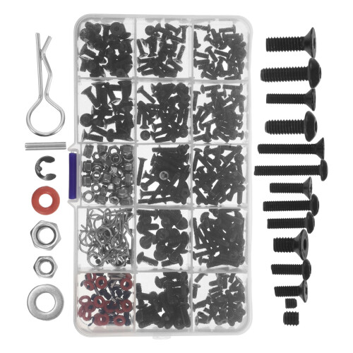 2 Sets Rc Screw Kit With Case For Rc Car Trucks Crawler 1