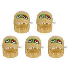 15 Pcs Halloween Wind Mummy Clockwork Toy