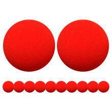 12 Palline Rosse Per Trucco Classico