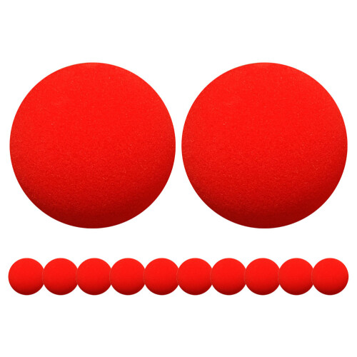 12 Palline Rosse Per Trucco Classico