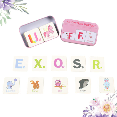 Ensemble 56 Pièces Animaux Planche Puzzle Éducatif 2