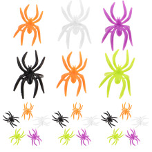 120pcs Kids Spider Rings Party Favors