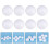 Funny DIY Easter Egg Round Ball Ornament Painting Kit 6