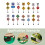 14Pcs Miniature Traffic Signs For Micro Landscape Sand Table Decor 8