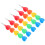 5Pcs Plastic Heart Shaped Stacking Pencils For Kids School Use 11