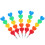 5Pcs Plastic Heart Shaped Stacking Pencils For Kids School Use 4
