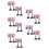 20 Pcs American Flags With Pole Mini Soldier Building Blocks Set 10