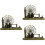 3 Pezzi Decorativo Con Torre E Big 11