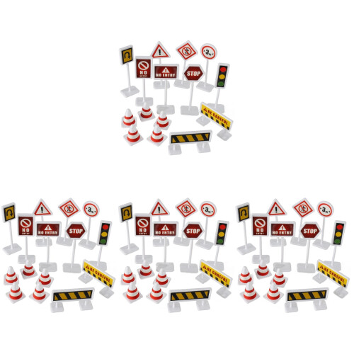 24 Sets Kids Delicate Road Indicators Kindergarten Teaching Aids 2