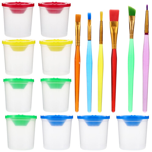 16 Pezzi Per Pittura Con Trasparenti E 2