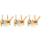 3 Sets Pounding Peg Workbench Wooden Toy With Hammer 6