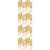 8Pz Bracciale Dorati Per Belly 10