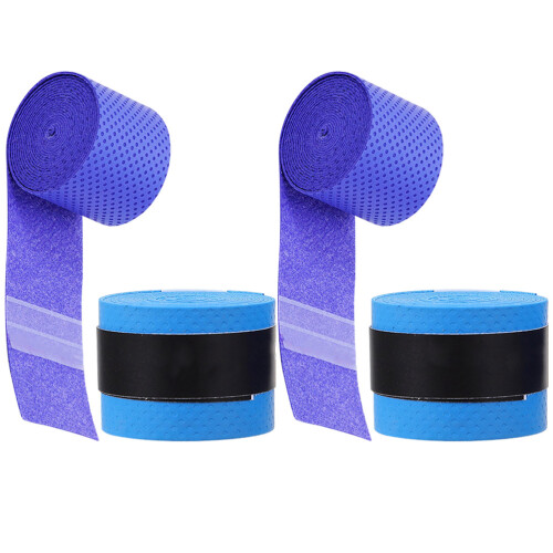 4Pcs Flexible Drumstick Non-Slip PU Wrapping Tape Assorted
