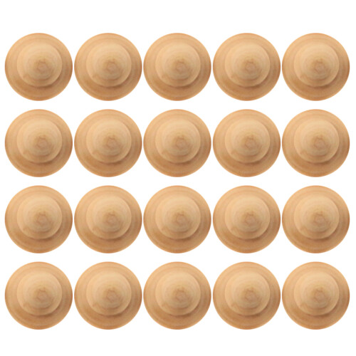 20 Pezzi Coni In Legno Per Pittura E Creativo Bambini