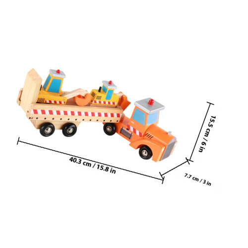 Set Bambini Veicolo In Legno Auto 1
