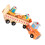Set Bambini Veicolo In Legno Auto 8