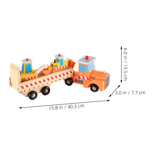 Set Bambini Veicolo In Legno Auto 2