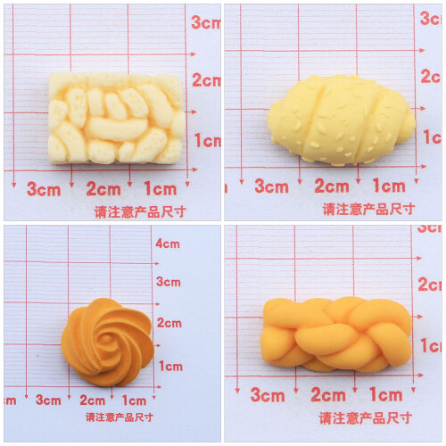 40 Pezzi Mini Biscotti Pane In Resina Per Decorare Cover 1