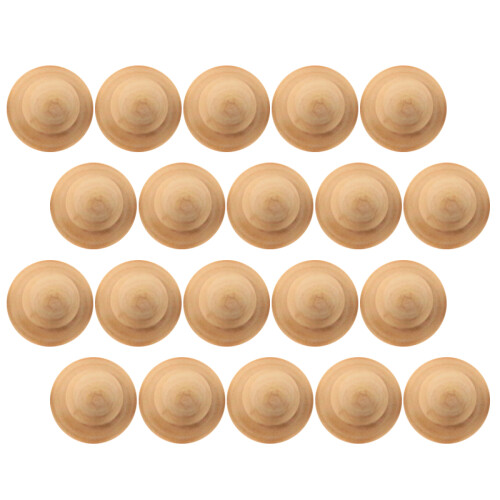 20 Pezzi Coni In Legno Per Pittura E Creativo Bambini 2