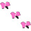 3Paia Rosa in Materiale Traspirante Con 11