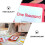 4Pcs English Flash Cards Practical And Professional 8