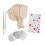 3 Set Specchio In Legno Da Te Per Bambini 1