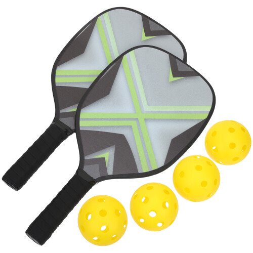 Set Racchette Pickleball Con Palline Per E 2