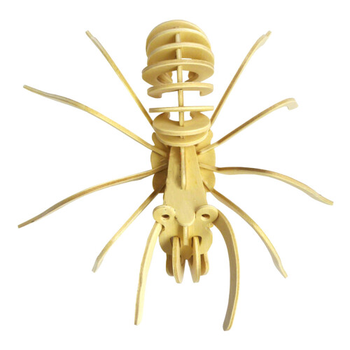 Spider Puzzle In Legno Da Te 3D Educativo