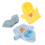 2 Set Mini In Peluche Per 20 Cm: E Pantaloni 2
