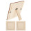 3 Pezzi Cornice Vuota in Legno per Bambini 10