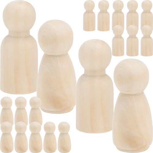 144 Legno Non Finiti Con Per Pittura Da Te