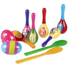 Set Bowling In Con Uova E Cucchiai