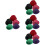 20 Cappellini Miniatura In Eva Per Decorativi 6