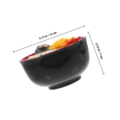 Miniatura Noodle Cibo Oggetto Simulazione 1
