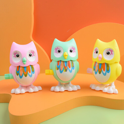 6Pz Giocattoli A Carica Gufo Per Bambini E Decor 2
