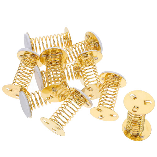 50Pz Base Spring in Metallo Per E Giochi Oscillanti 1