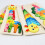 1 Pezzo Puzzle Legno Con Giraffa 9