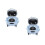 2 Robot Mini Rc Con Controllo E Led 8