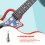 2 Kids Ukulele Chitarra Strumenti Musicali Educativi 11