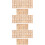 6 Set In Legno Non Finiti Con Alfabeto E 8