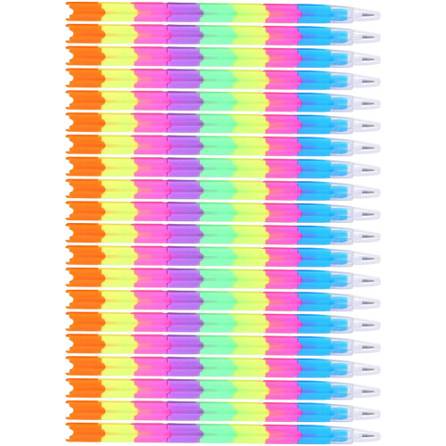 25 Pezzi Impilabili Costruzione Materiale Scolastico 1