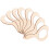 8 Pezzi Legno Te Per 8