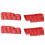 50 Stuks Plastic Soldaat Scenario Accessoire Kit Voor Kinderen 6