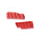 50 Stuks Plastic Soldaat Scenario Accessoire Kit Voor Kinderen 7